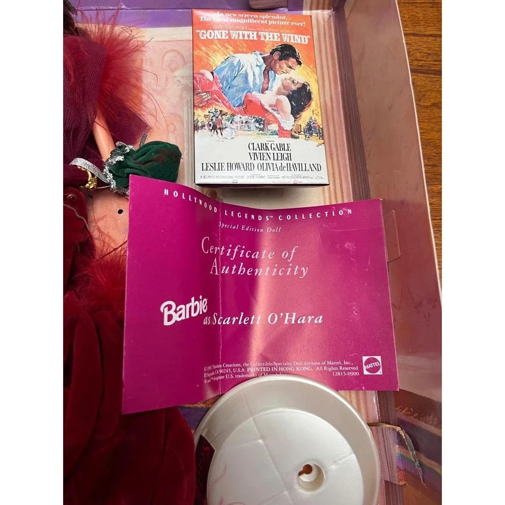 Barbie Hollywood Legends Scarlett O'Hara Gone With The Wind Special Edition Doll